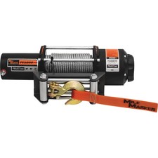Mile Marker 12 Volt Dc Powered Electric Utv Winch 5000-lb. Capacity 14in. X