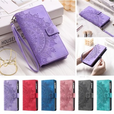 For Samsung Galaxy S26 S25 S24 S23 S22 S21 S20 Flip Holder Wallet Crossbody Case