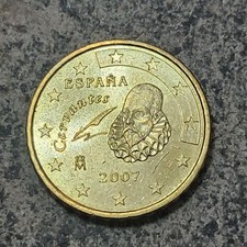 EUROPEAN UNION (SPAIN) 🇪🇺 / 🇪🇦 TEN (10) EURO CENTS COIN 2007