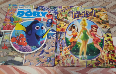 LOOK AND FIND - LOT OF 2 HARDCOVER BOOKS - TINKERBELL & DORY