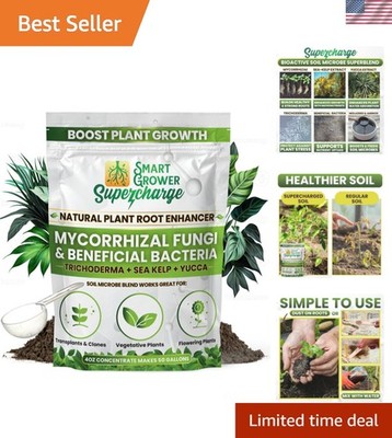 Mycorrhizal Fungi with Beneficial Bacteria, Trichoderma, Sea Kelp, Molasses, ...