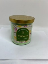 THRESHOLD WILDFLOWERS 15.1 oz Soy Candle Garden Herbs and Carnation