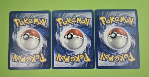 Starter pokemon cards German Charmander Squirtle Bulbasaur Base Set - Picture 2 of 8