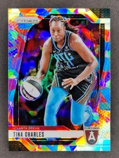 2024 Panini WNBA Prizm TINA CHARLES Silver Ice Prizm #36 Atlanta Dream (A)