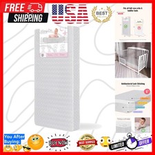 Honeycomb Orthopedic Firm Fiber Standard Baby Crib Mattress, Greenguard Gold ...