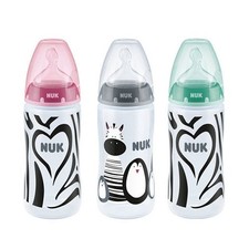 Nuk Biberon Fc Temperatura Controllata Monochrome 300ml In Silicone 6-18M 102162