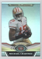 2011 Topps Platinum Michael Crabtree #143 7l6