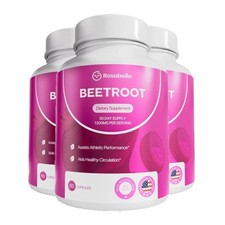 3 Pack of Rosabella (1300mg) Organic Beetroot...
