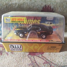 Auto World Exclusive 1 of 1524 TJET Flames '70 Ford Mustang Boss 429 HO Slot Car
