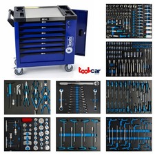F-Tools ToolCar Workshop Trolley Tool Trolley | 8 Full | Side Storage