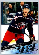 2020-21 Upper Deck #467 Calvin Thurkauf Young Guns RC (ref 169627)
