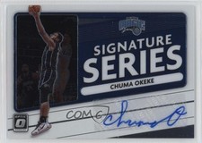 2020-21 Panini Donruss Optic Signature Series Chuma Okeke #SS-CHU Auto n0c