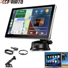 9"Portable Car Stereo Radio Wireless Apple Carplay/Android Auto Touch Screen GPS