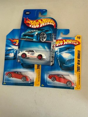 Hot Wheels Final Run Porsche 911 Carrera - Porsche Cayman S Lot of 3 N5
