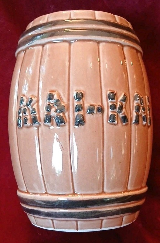 Vintage 2003 Tiki Farm - Mai-Kai - Rum Barrel Mug Excellent 