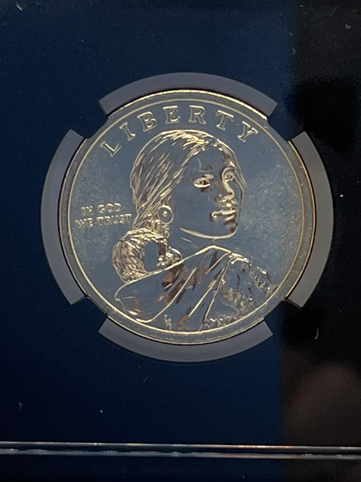 2019 D Sacagawea Dollar $1 NGC MS67 Mary Golds Ross First Release #875 - Image 4 of 4