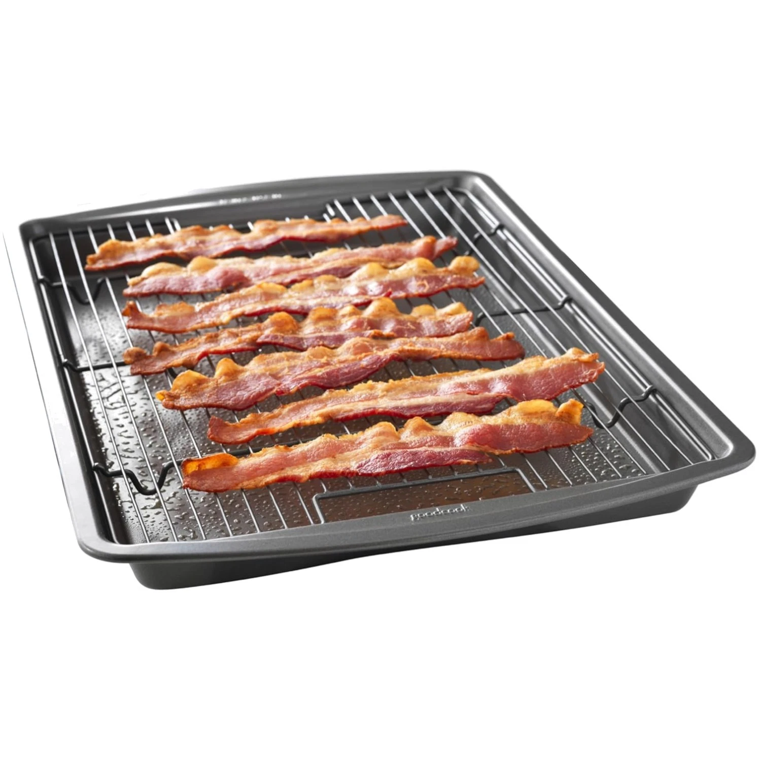 Crispy Baking Pan & Raised Wire Rack Combo - Dishwasher Safe