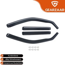 Windabweiser Regenabweiser Satz Passend für BMW X3 E83 2003-10 Getönt 5-Türer