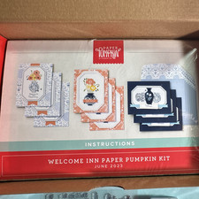Paper Pumpkin June 2023 Welcome Inn Floral Card Kit, NEW, MPN 167851