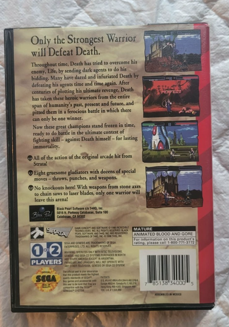 Time Killers (Sega Genesis, 1996) for sale online | eBay