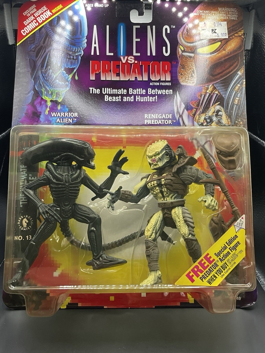 Aliens Vs Predator 2-Pack Renegade Predator Warrior Alien Figure