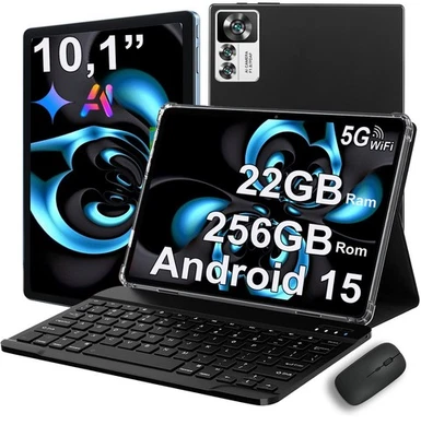 PAB 6 2025 Tablet 22GB+256GB Android15 10Zoll 8000mAh 8MP+5MP 5G WiFi Tablet Pad PC