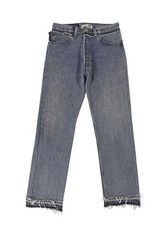 RE/DONE LEVI'S Women's High Rise Boyfriend Cropped Jean Retail: 395 NWT