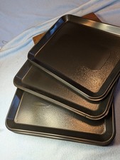 20 Lightweight 11" X 9" X 1/2" Plastic Trays For Crafts Etc