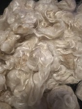5oz Premium Kid Mohair Locks Curl Natural Blonde Doll Hair Wigs Fiber D34