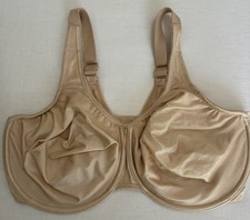 WACOAL Size 44DDD Underwire Basic Beauty Full Figure Bra Beige - 855192