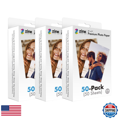 Zink 2X3 Premium Instant Photo Paper 150 Pack Compatible Polaroid Snap Snap