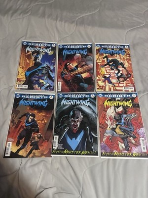 Nightwing 2016 Rebirth 1st Print 1,2,3,4,5,6