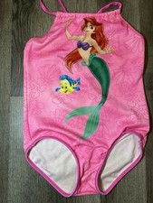 Vintage Disney The Little Mermaid Swim Suit Bathing Suit 3T