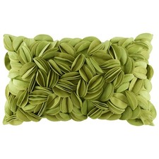 3D Flower Throw Pillow Cover Floral Decorative Pillowcase Soft Cushion Cover ...