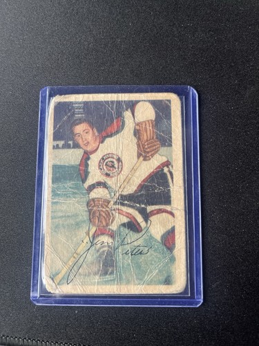 Jim Peters #69 1953 Parkhurst card