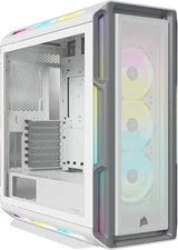 Image of Corsair iCUE 5000T RGB White ATX Case with Tempered Glass