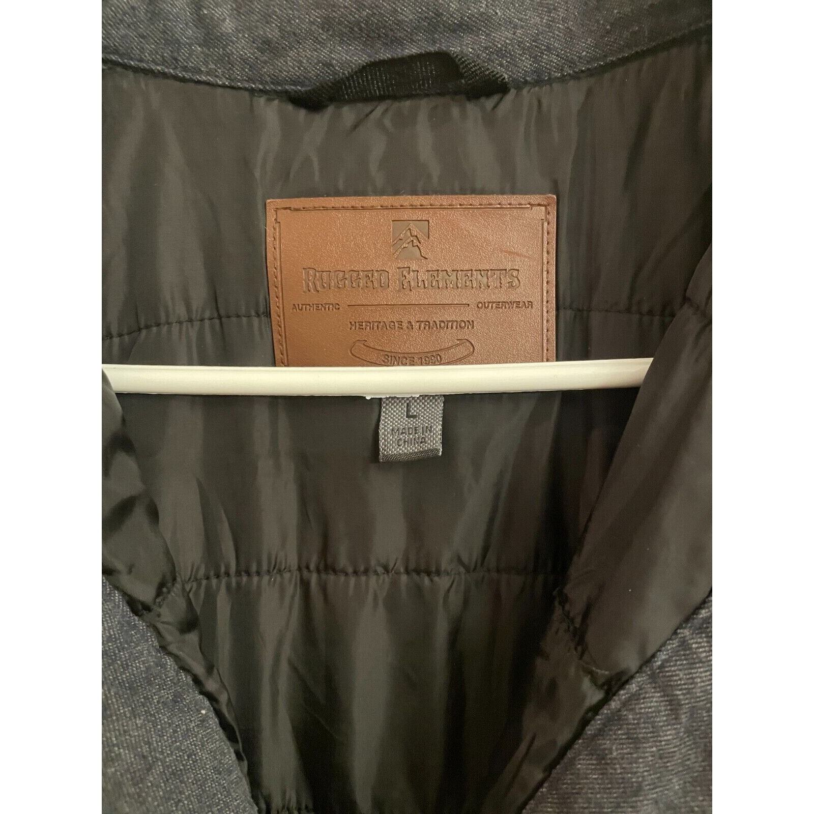 Rugged Elements Authentic Outerwear Black Pockets… - image 2