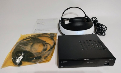 SONY head mounted display HMZ-T1 Tested free shipping from Japan - Afbeelding 1 van 8