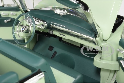 1953 Chevrolet Bel Air Open Cabrio Surf Green 1/18 Diecast Auto Sunstar 1624 - Bild 4 von 6