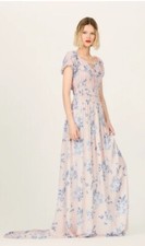 The Collection by Reformation Lancaster Silk In Hugo Dress Gown 2 $980 Msrp