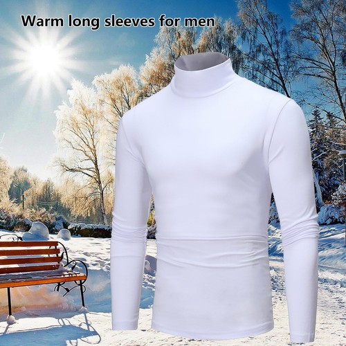 Lote de camisetas de cuello alto Wear para hombre mangas largas a medida ajuste cómodo - Imagen 4 de 28