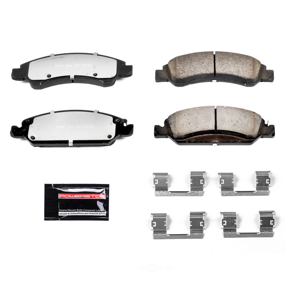 PowerStop Brake Pad Set | 2003–2007 Jeep Liberty Rear (Z36-981) main image 1