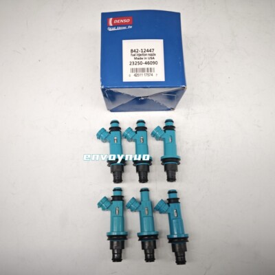 6x Fuel Injectors Denso For Lexus GS300 IS300 SC300 Toyota Supra 3.0 23250-46090