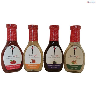 Salad Dressing Bundle 8oz Variety Pack Fat Free Low Carb Sugar Free Guilt-Free