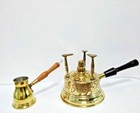 Turkish Coffee Maker Brass Coffee Pot Funnel extra Cotton Fuse سبرتاية 70703