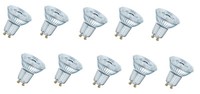 10X Osram Led PAR16 Reflektor 2,6W = 35W GU10 Warmweiß 36° Eek:G (Spektrum A-G)
