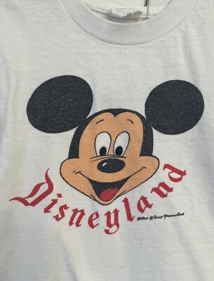 50s ヴィンテージ ミッキー マウス VINTAGE 1950s/60s DISNEYLAND MICKEY MOUSE TEE SHIRT | eBay