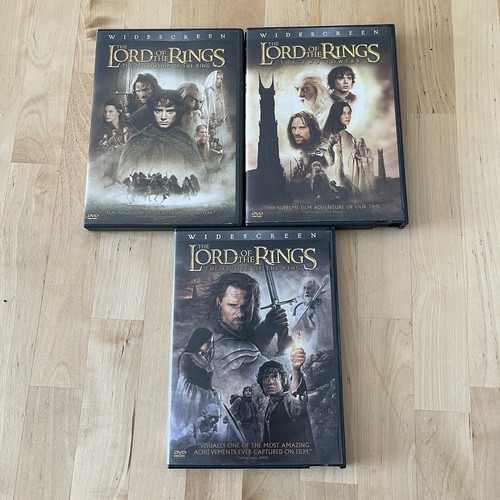 Herr der Ringe 3 DVD Lot LOTR 3 Disc Set plus 3 Besonderheiten