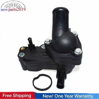 For Focus C-Max 2S4Q9K478AD 1198060 Engine Coolant Thermostat & Housing Assembly
