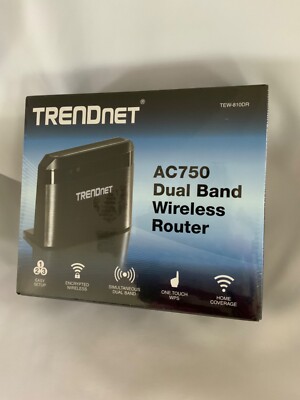 TRENDnet AC750 Dual Band Wireless Router New Sealed